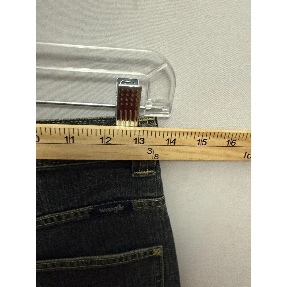 Wrangler Five Star Boys Jeans 14 Regular Straight Dark Wash Adjustable NWT